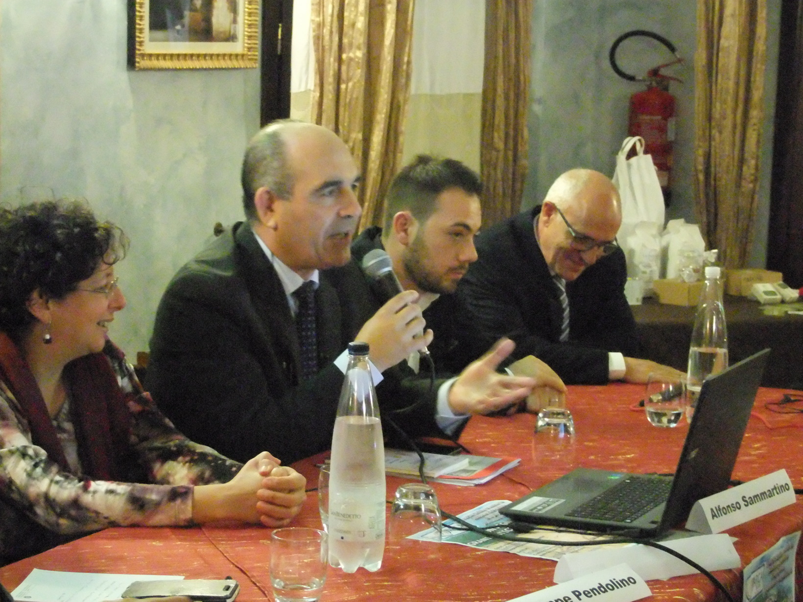 Il convegno «Grani antichi di Sicilia» del 28 ottobre 2016: il tavolo dei relatori